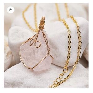 Mindful Souls Rose Quartz Necklace